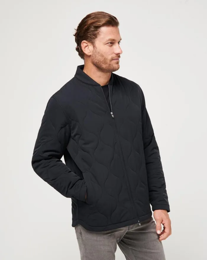 TravisMathew COME WHAT MAY JACKET Black Men Jackets TravisMathew COME WHAT MAY JACKET Black Men Jackets