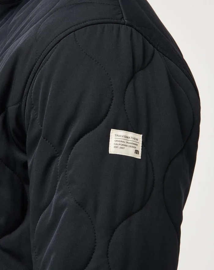 TravisMathew COME WHAT MAY JACKET Black Men Jackets TravisMathew COME WHAT MAY JACKET Black Men Jackets