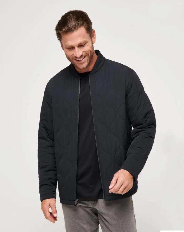 TravisMathew COME WHAT MAY JACKET Black Men Jackets TravisMathew COME WHAT MAY JACKET Black Men Jackets