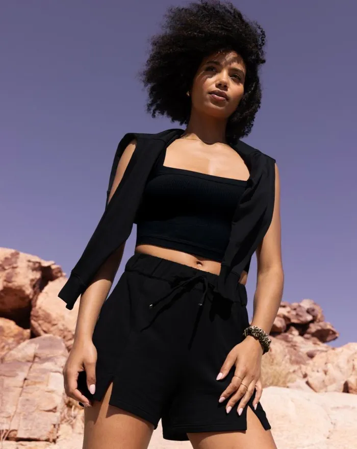 TravisMathew HIDDEN LOCAL SHORT Black Women Shorts