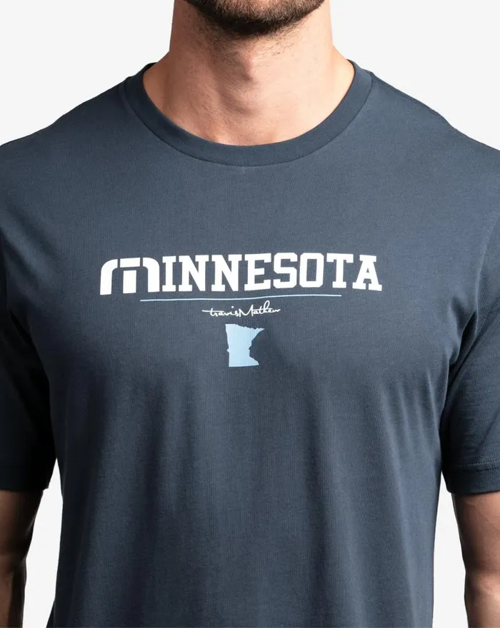 TravisMathew HONEY CRISP TEE Mood Indigo Men Tees