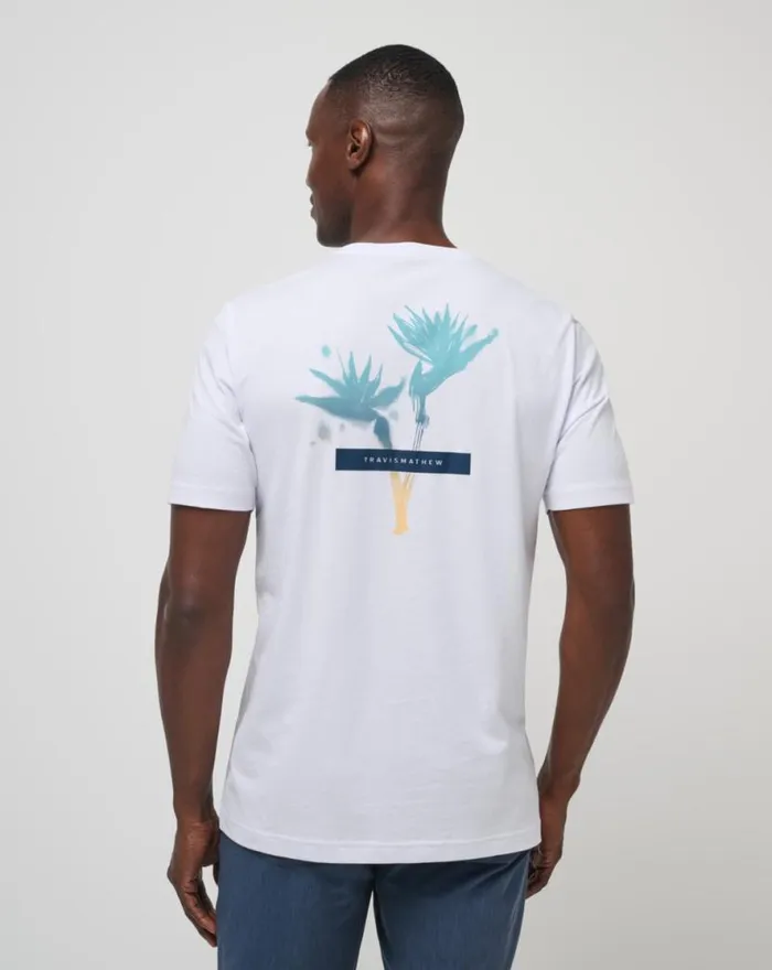 TravisMathew IN THE MIST TEE White Men Tees