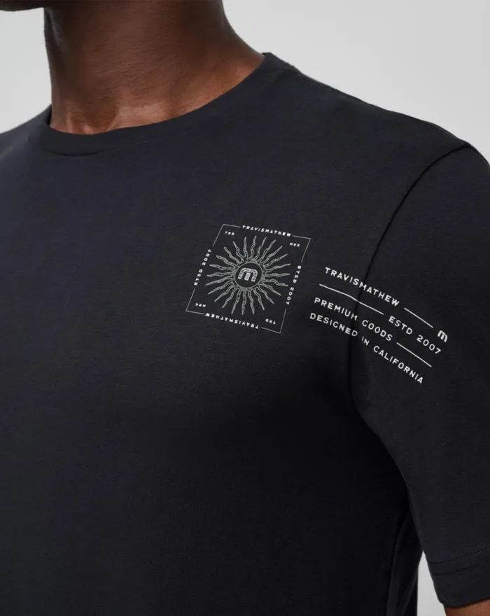 TravisMathew LAGUNA SUN TEE Black Men Tees
