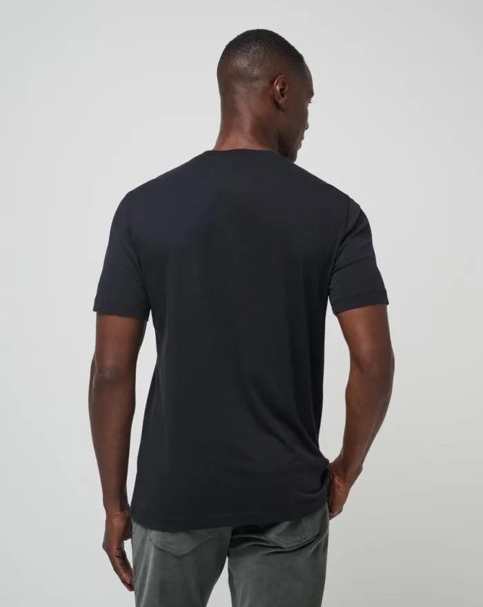 TravisMathew LAGUNA SUN TEE Black Men Tees TravisMathew LAGUNA SUN TEE Black Men Tees