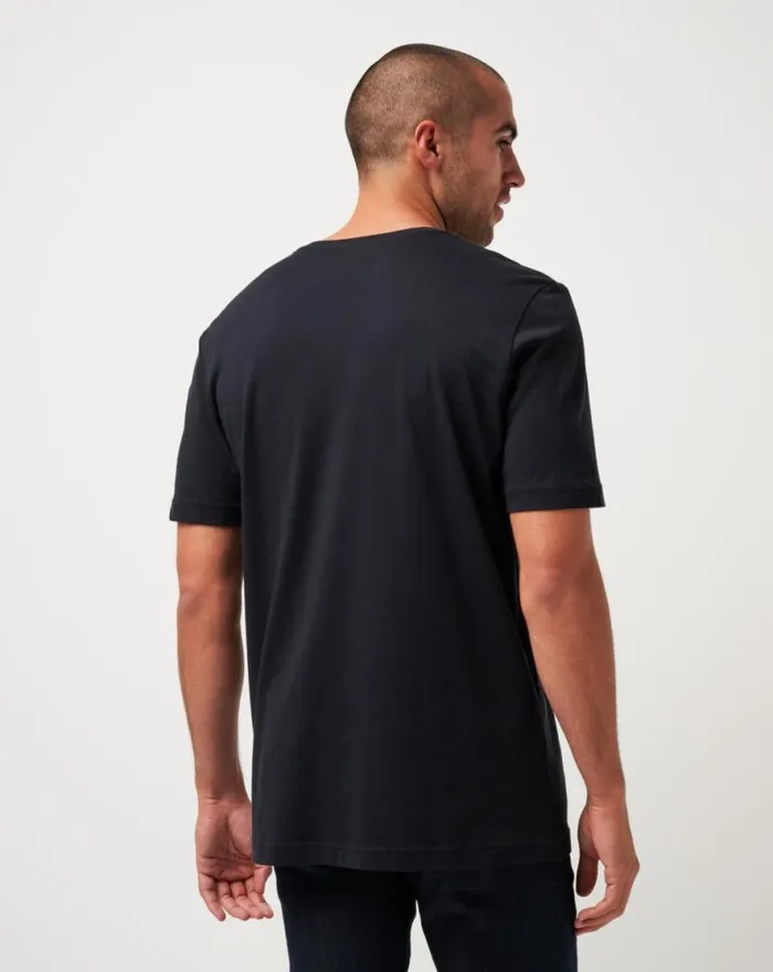 TravisMathew LOS ANGELES DODGERS SUNSET SLAM TEE Black Men Tees TravisMathew LOS ANGELES DODGERS SUNSET SLAM TEE Black Men Tees