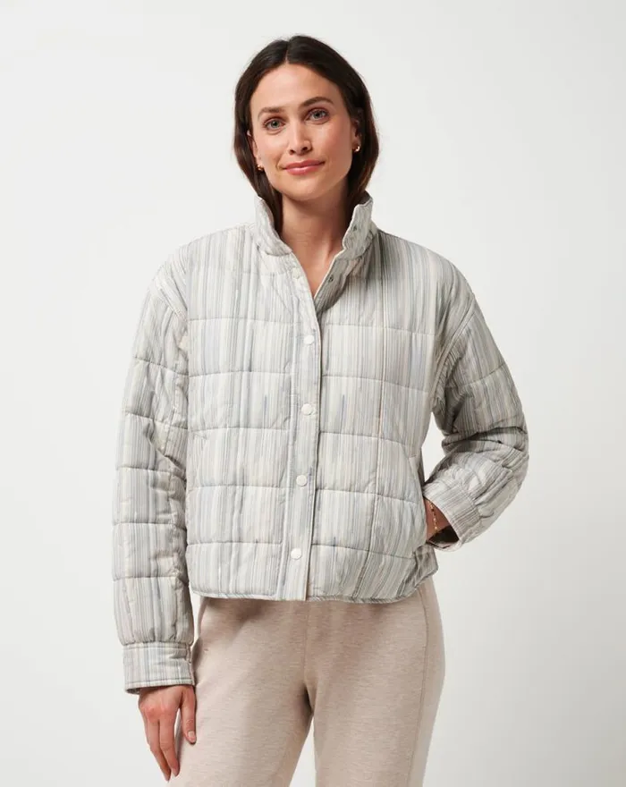 TravisMathew MARIN JACKET Oxford Tan Multi Women Jackets