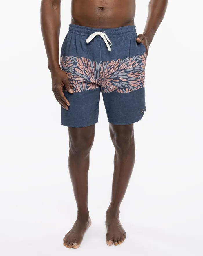 TravisMathew MERION BOARDSHORT Heather Dress Blues Men Boardshorts