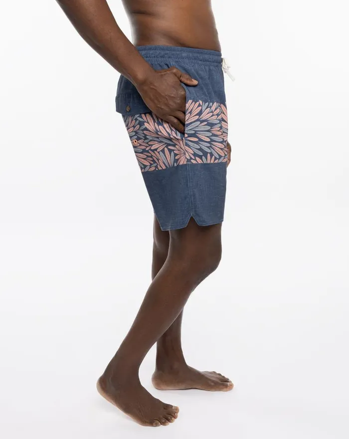 TravisMathew MERION BOARDSHORT Heather Dress Blues Men Boardshorts TravisMathew MERION BOARDSHORT Heather Dress Blues Men Boardshorts