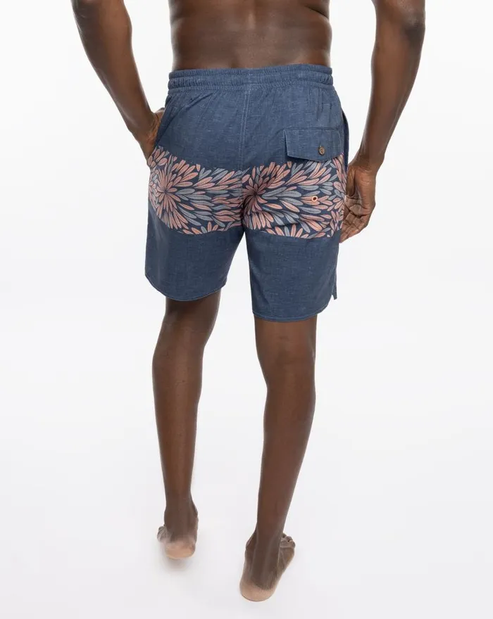 TravisMathew MERION BOARDSHORT Heather Dress Blues Men Boardshorts TravisMathew MERION BOARDSHORT Heather Dress Blues Men Boardshorts