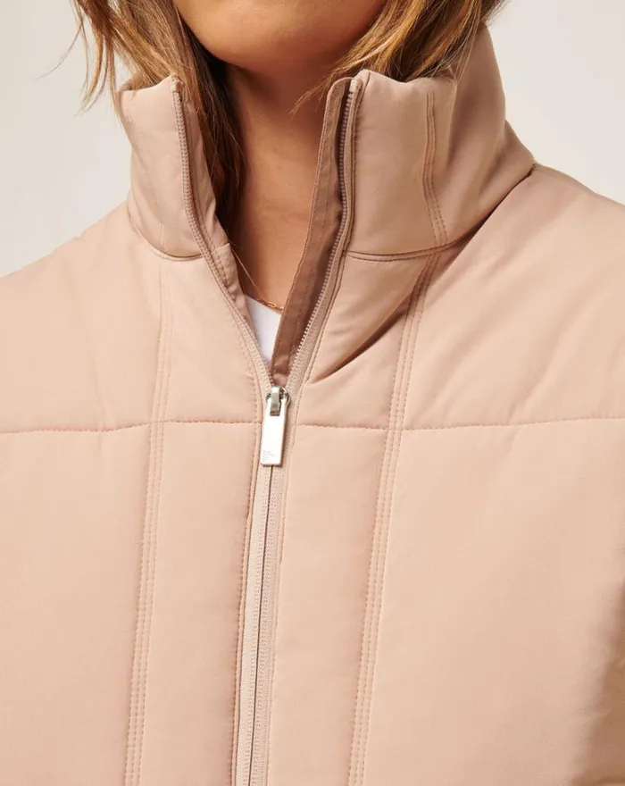 TravisMathew MONT BLANC PUFFER Natural Women Jackets