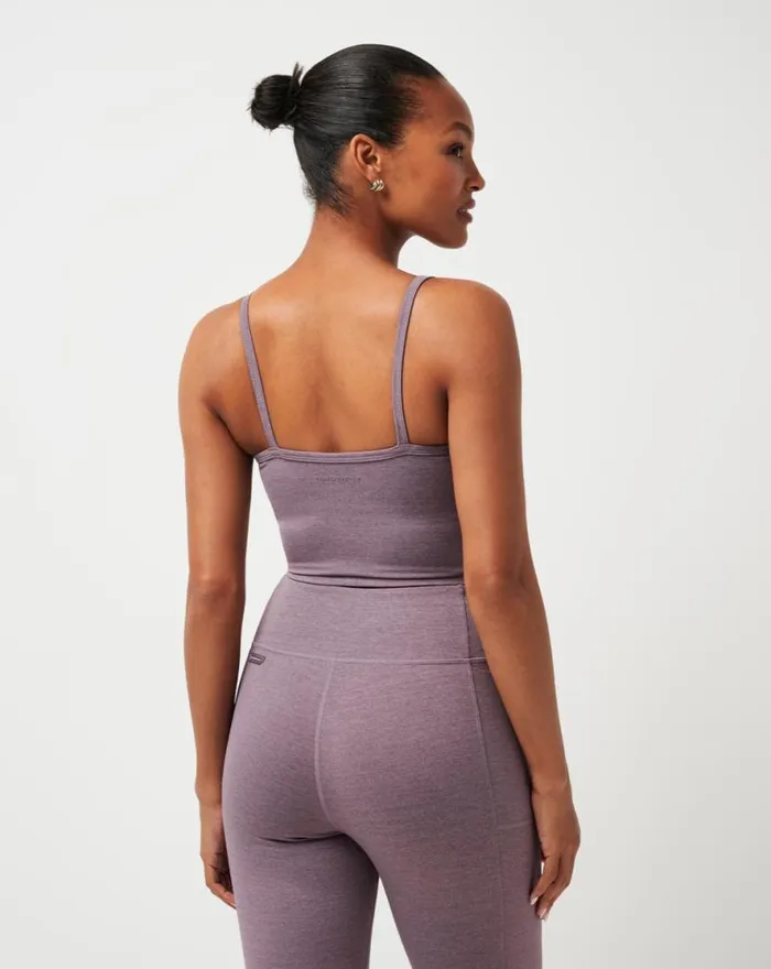 TravisMathew MORNING INTERVAL MOVEKNIT TANK Heather Moonscape Women Shirts and Tops