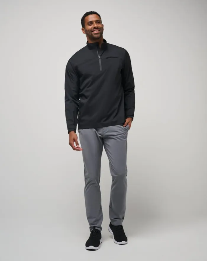 TravisMathew ON COURSE JACKET Black Men Jackets TravisMathew ON COURSE JACKET Black Men Jackets