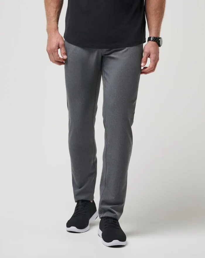 TravisMathew OPEN TO CLOSE PANT Heather Dark Grey Men Pants