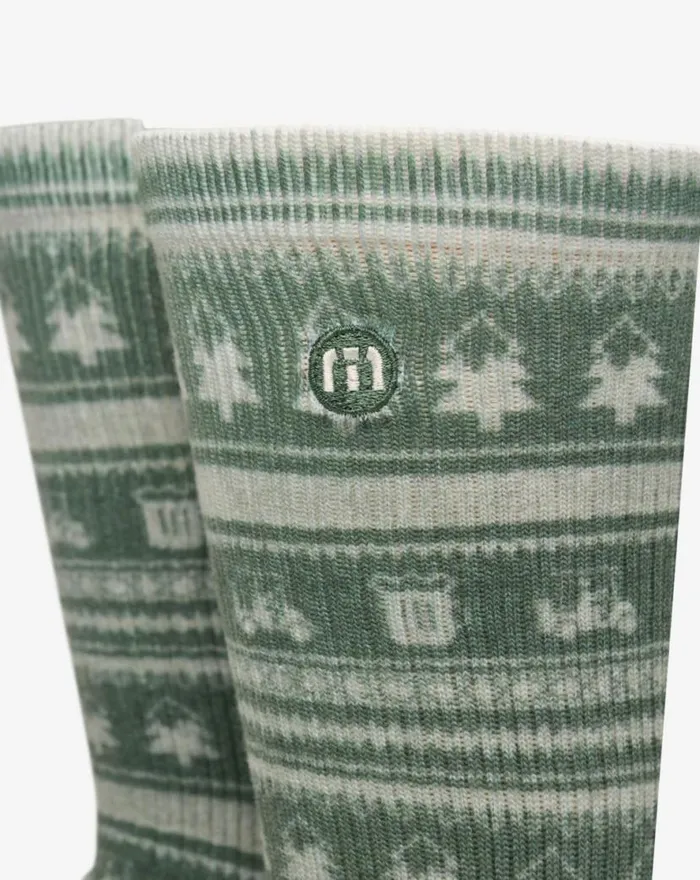 TravisMathew PASS THE GRAVY CREW SOCK Laurel MenWomen Socks TravisMathew PASS THE GRAVY CREW SOCK Laurel MenWomen Socks
