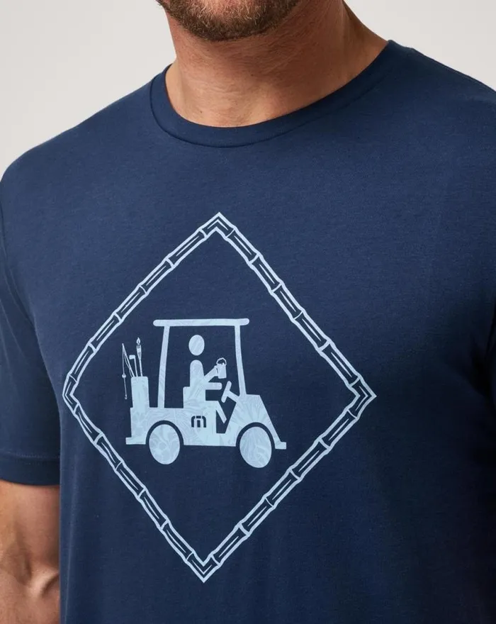 TravisMathew PLOT TWIST TEE Total Eclipse Men Tees TravisMathew PLOT TWIST TEE Total Eclipse Men Tees
