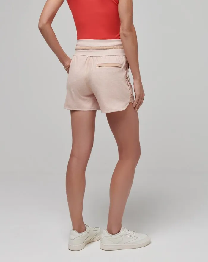 TravisMathew QUEENSTOWN MOVEKNIT SHORT Heather Cuban Sand Women Shorts