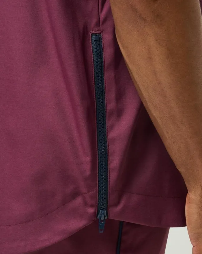TravisMathew SPORT MODE HOODIE Mauve Wine Men Hoodies and Sweatshirts