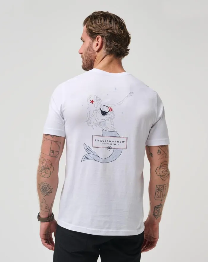 TravisMathew SUMMER TO REMEMBER TEE White Men Tees