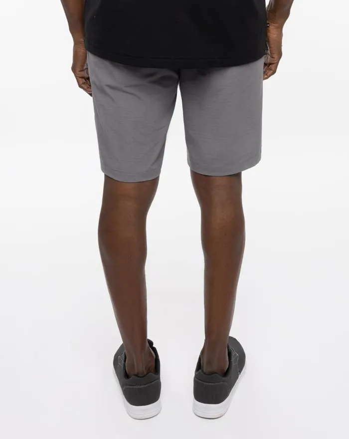 TravisMathew SWITCHBACKS SHORT 9IN Heather Quiet Shade Men Shorts TravisMathew SWITCHBACKS SHORT 9IN Heather Quiet Shade Men Shorts