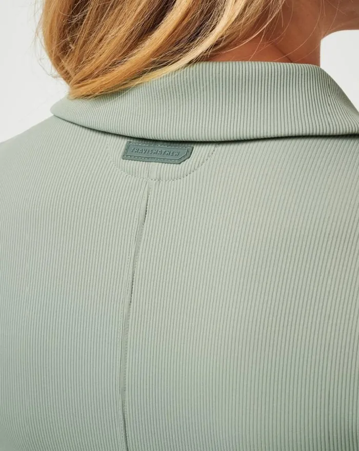 TravisMathew TROPICAL OUTLOOK MOVEKNIT RIB POLO Shadow Women Polos
