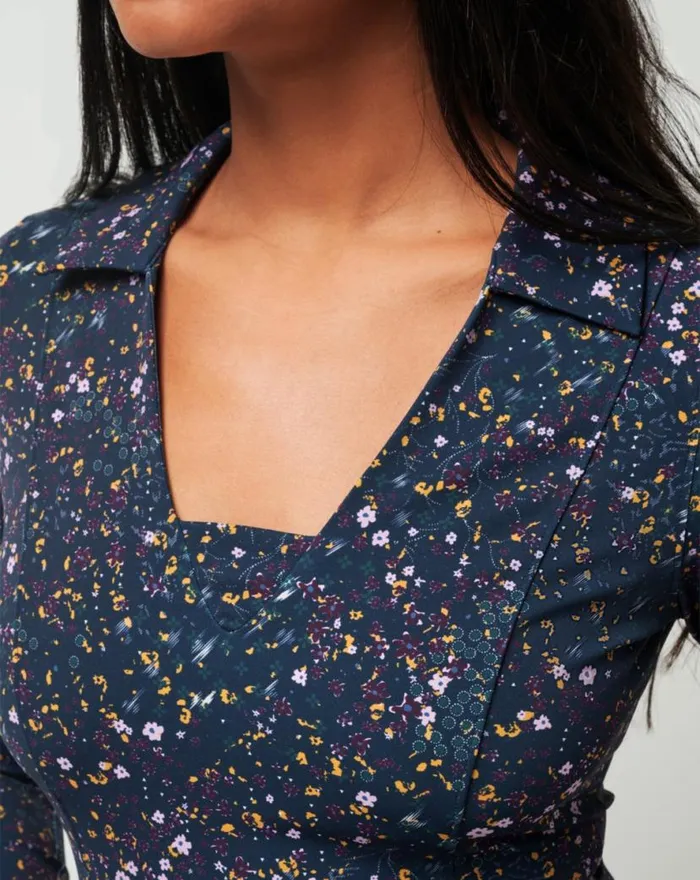 TravisMathew WHERE IT COUNTS DRESS Navy Blazer Multi Women Dresses TravisMathew WHERE IT COUNTS DRESS Navy Blazer Multi Women Dresses