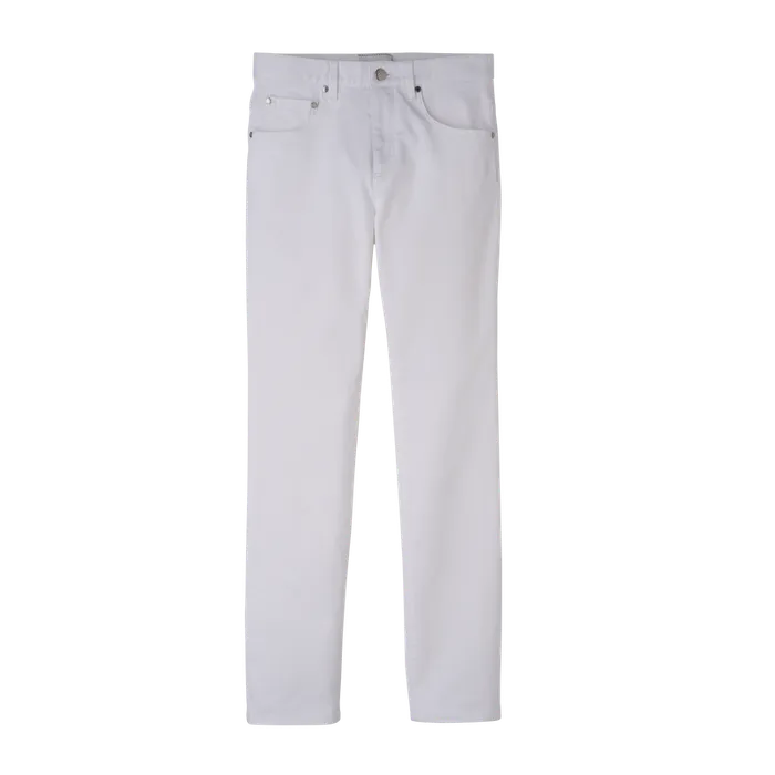Trousers and shorts Women Longchamp Trousers White