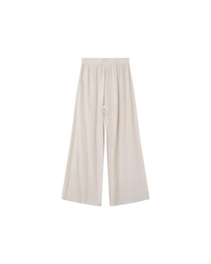 TROUSERS BEIGE MATCHA Shop Grace and Mila Flowing Trousers