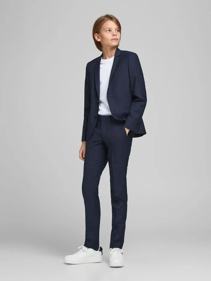 Trousers JACK and JONES Junior BOYS TROUSERS Blue Dark Navy