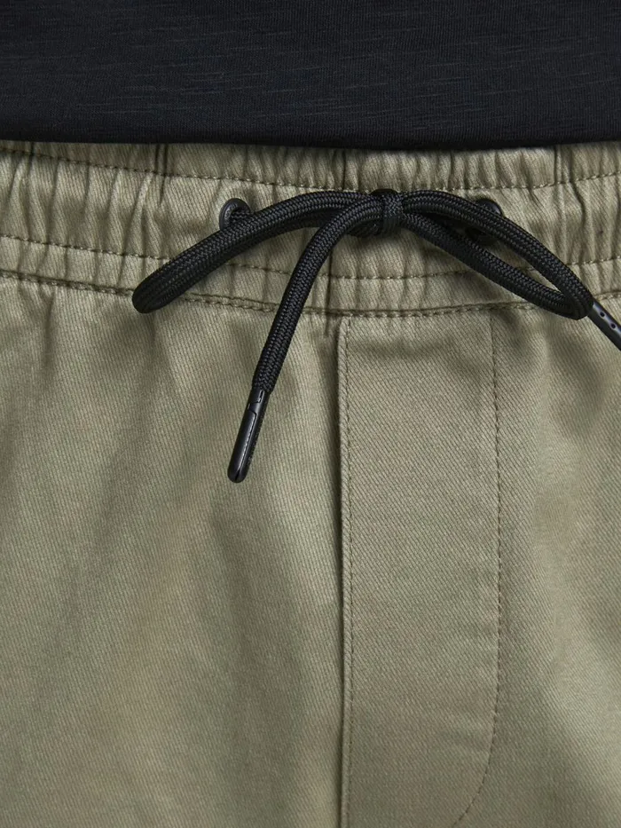 Trousers JACK and JONES Mens ACE HILL AKM CARGO TROUSERS Green Dusty Olive