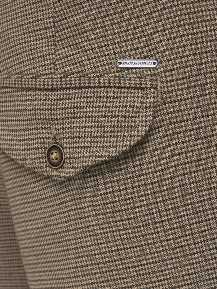 Trousers JACK and JONES Mens ACE MILTON AKM 1060 CHINOS Beige Brown Stone