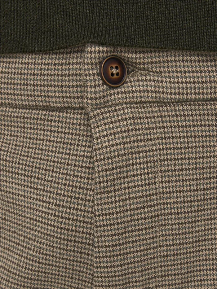 Trousers JACK and JONES Mens ACE MILTON AKM 1060 CHINOS Beige Brown Stone