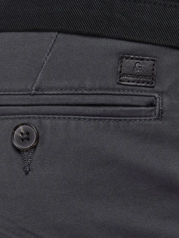 Trousers JACK and JONES Mens CODY SPENCER WW CHINOS Grey Dark Grey