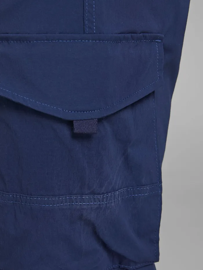 Trousers JACK and JONES Mens GORDON FLAKE SWEATPANTS Blue Navy Blazer For Sale