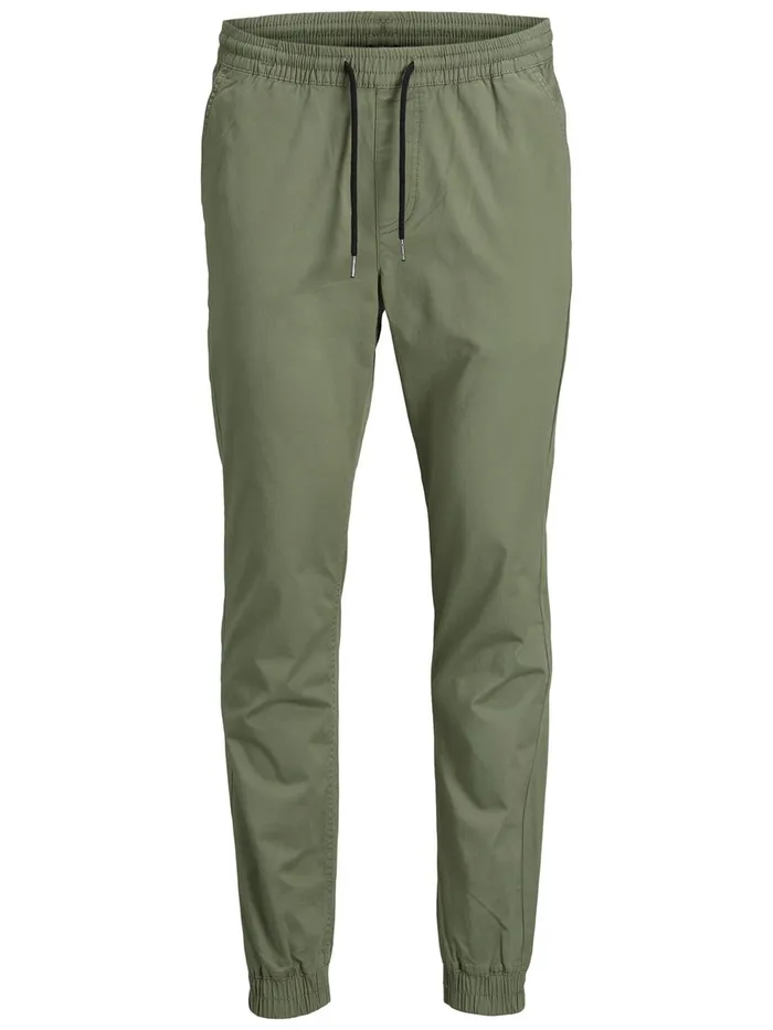 Trousers JACK and JONES Mens GORDON LANE AKM SWEATPANTS Green Deep Lichen Green Gift Ideas