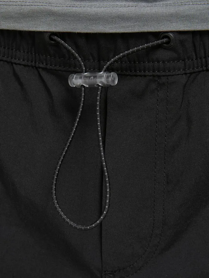 Trousers JACK and JONES Mens GORDON ROSS CARGO SWEATPANTS Black Black For Sale