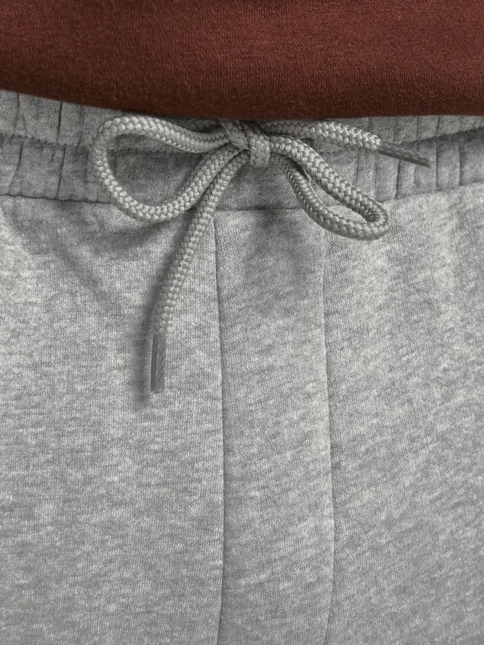Trousers JACK and JONES Mens GORDON SOFT SWEATPANTS Grey Light Grey Melange For Sale