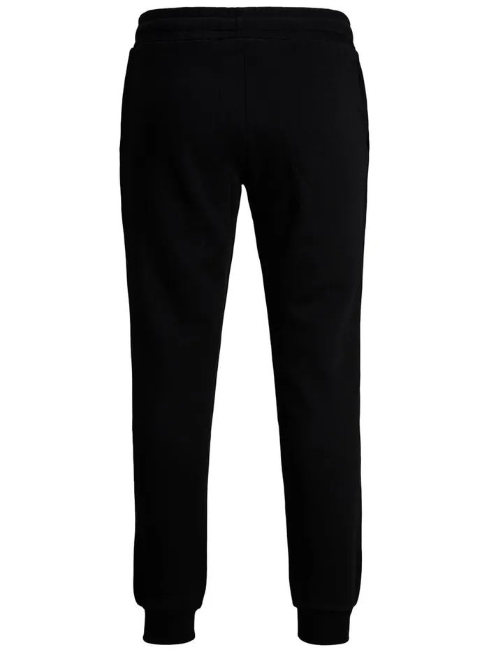 Trousers JACK and JONES Mens LOGO SWEATPANTS Black Black For Sale