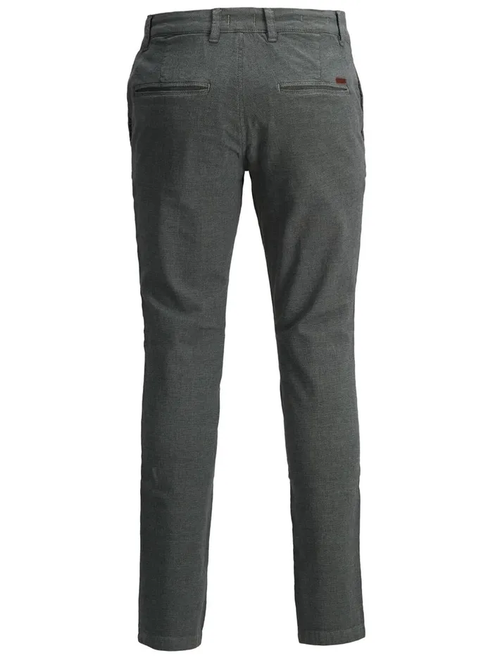 Trousers JACK and JONES Mens MARCO KENSO AKM CHINOS Grey Trooper