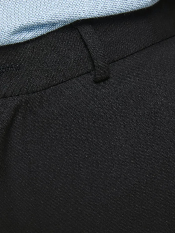 Trousers JACK and JONES Mens MARCO PHIL BLACK CHINOS Black Black