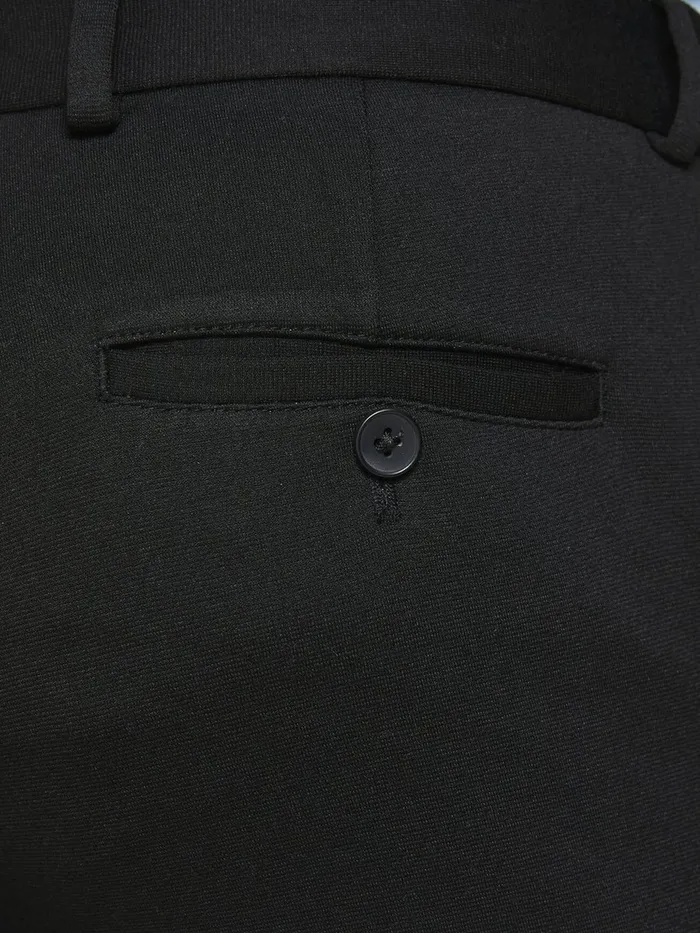 Trousers JACK and JONES Mens MARCO PHIL BLACK CHINOS Black Black