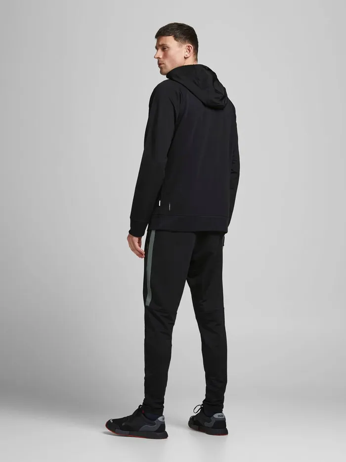 Trousers JACK and JONES Mens PERFORMANCE SPORTS PANTS Black Black Near Me