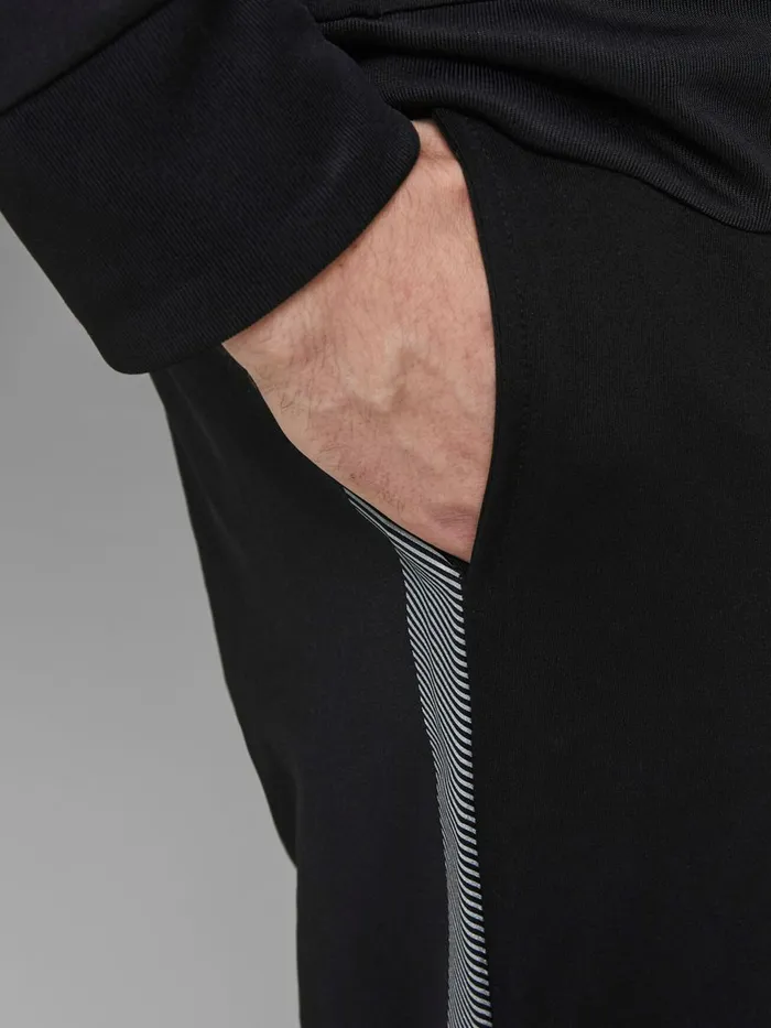 Trousers JACK and JONES Mens PERFORMANCE SPORTS PANTS Black Black Near Me
