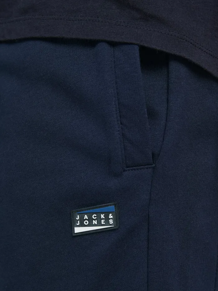 Trousers JACK and JONES Mens TAPERED FIT PLUS SIZE SWEAT PANTS Blue Navy Blazer Online
