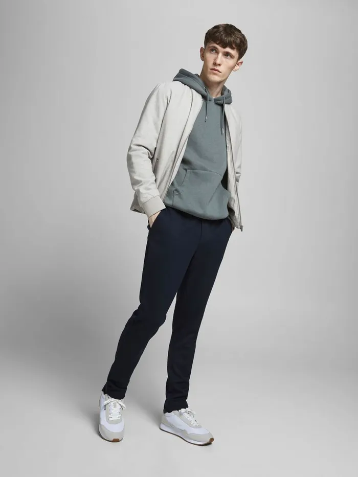 Trousers JACK and JONES Mens WILL PHIL SWEATPANTS Blue Navy Blazer Online