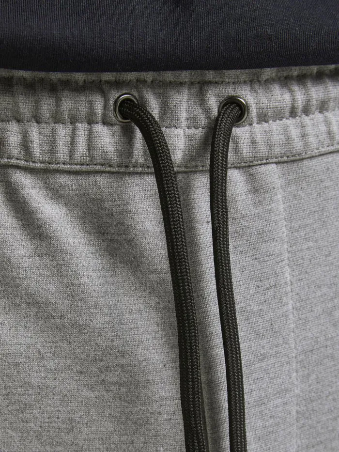Trousers JACK and JONES Mens WILL PHIL SWEATPANTS Grey Light Grey Melange Gift Ideas