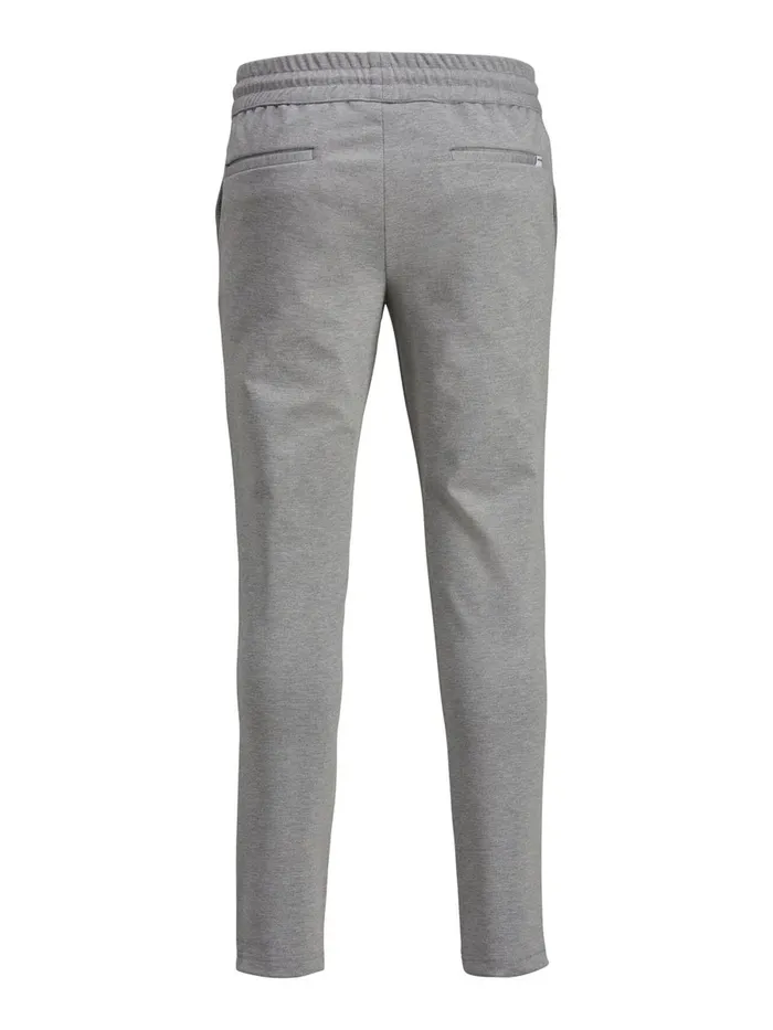 Trousers JACK and JONES Mens WILL PHIL SWEATPANTS Grey Light Grey Melange Gift Ideas