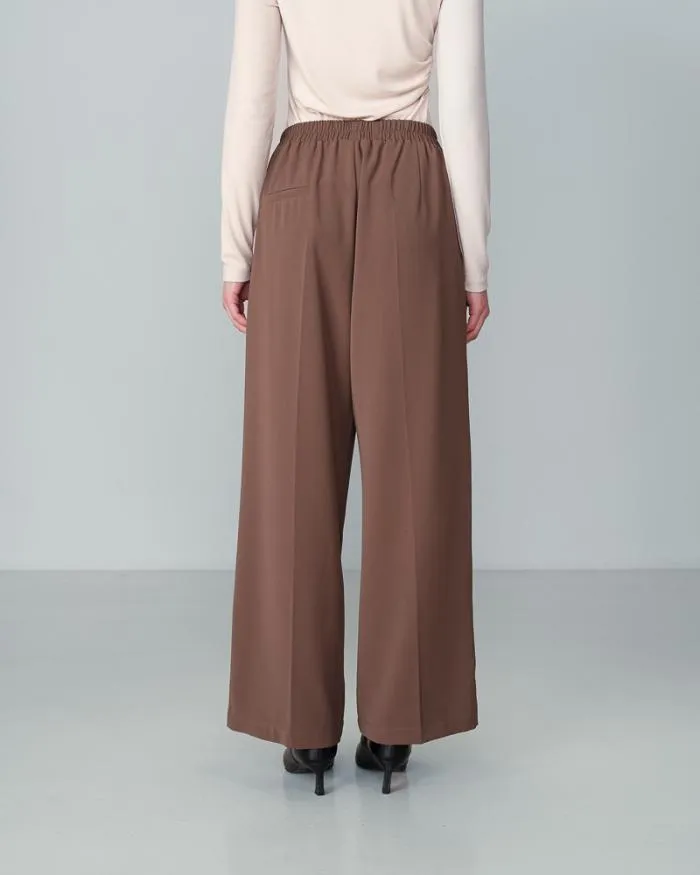 TROUSERS KAKI NOBLESSE Shop Grace and Mila Flowing Trousers