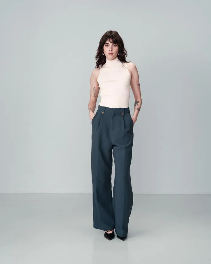 TROUSERS VERT NILAY Shop Grace and Mila Tailored Trousers