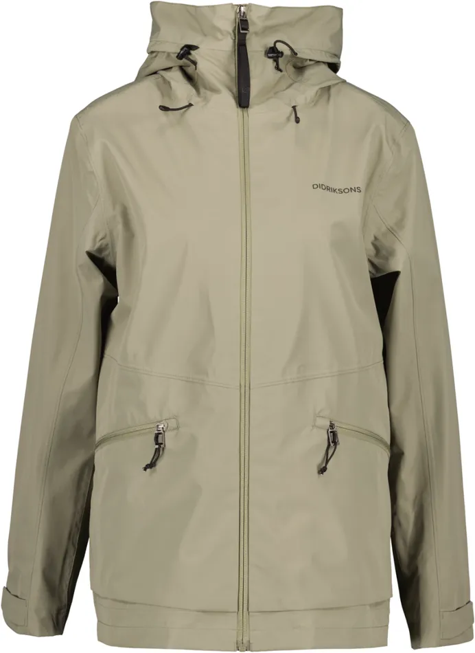 Turvi Jacket Mistel Green Women Didriksons Spring Jackets
