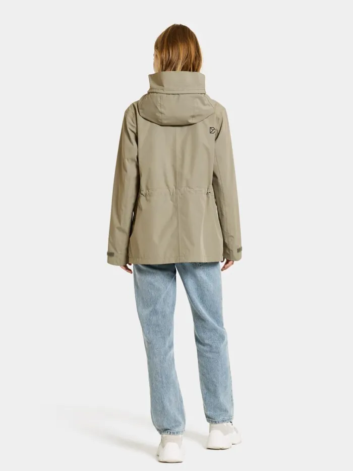 Turvi Jacket Mistel Green Women Didriksons Spring Jackets